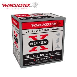 Winchester Super-X 28 ga 2-3/4" 3/4 oz #6 Ammunition