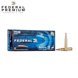 Munitions Federal Premium Varmint And Predator .223 Remington 53 Grains V Max 20/pqt