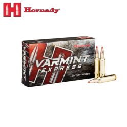 Munitions Hornady Varmint Express 6mm Creedmoor 87 Grains V-MAX 20/pqt