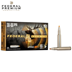 Federal Trophy Bonded Tip 30-06 Springfield 165 gr Ammunition 20/Box