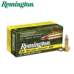 Remington Yellow Jacket .22 LR 33 gr HP 50 Rounds