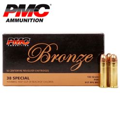 PMC Bronze .38 Special 132 gr FMJ 50/Box — Londero Sports
