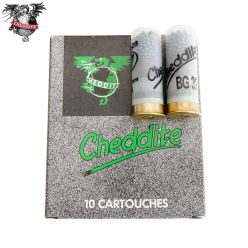 Cartouches Cheddite 12 ga. 32g 2 1/2'' 10/Pqt 