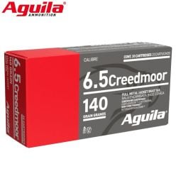 Aguila Ammunition 6.5 Creedmoor 140 gr FMJ BT 20/Pack — Londero Sports