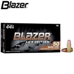 Blazer Brass 9mm Luger 147 gr FMJ Ammunition 50/Box