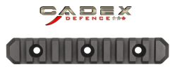 Rail Picatinny Modulaire Cadex M-LOK 5"