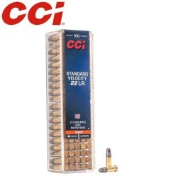 Munitions CCI Standard Velocity .22 LR 40 gr Lead Round Nose 100/pqt