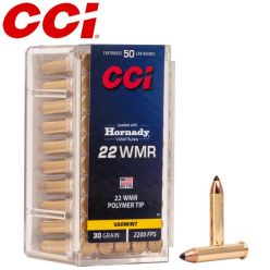 CCI V-MAX .22 WMR 30 gr Ammunition 50/Box — Londero Sports