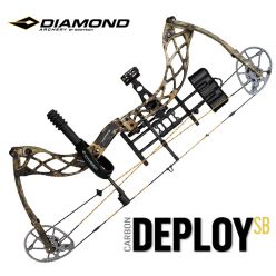 Diamond Archery Carbon Deploy SB 60 lb MO Break-Up Country Bow RAK Package