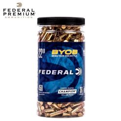 Munitions Federal Champion BYOB .22 LR 36 gr CPHP 450/bouteille