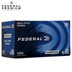 Federal Champion Small Pistol Primers 1000