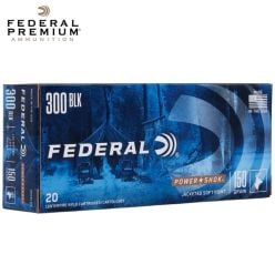 Munitions Federal Power-Shok 300 Blackout 150 gr SP