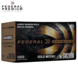 Federal Gold Medal Large Rifle Magnum Match Primers 1000/pk