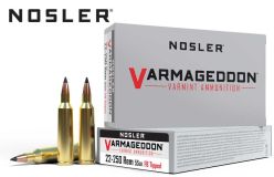 Nosler Varmageddon 22-250 Rem 55 gr. Ammunitions — Londero Sports