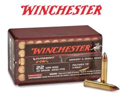 Winchester Varmint HV 22 WMR 30 gr. Ammunitions — Londero Sports