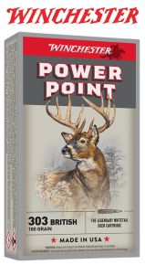 Winchester 303 British 180 grain Power-Point Ammo