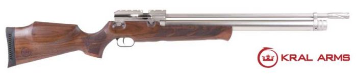Carabine-a-air-PCP-Kral Arms-Puncher-Mega-Walnut-.22