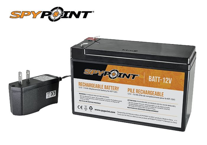 Ensemble-batterie-chargeur-Camera-12V-Spypoint
