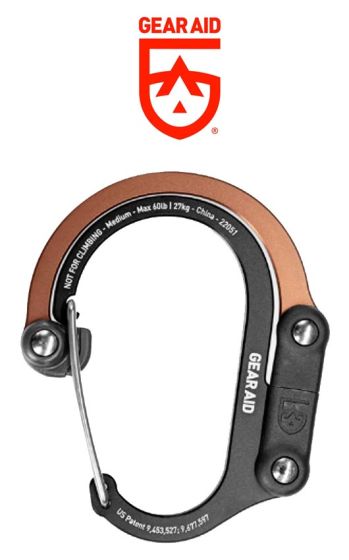 Heroclip-Medium-Black/Brown-Hybrid-Gear-Clip
