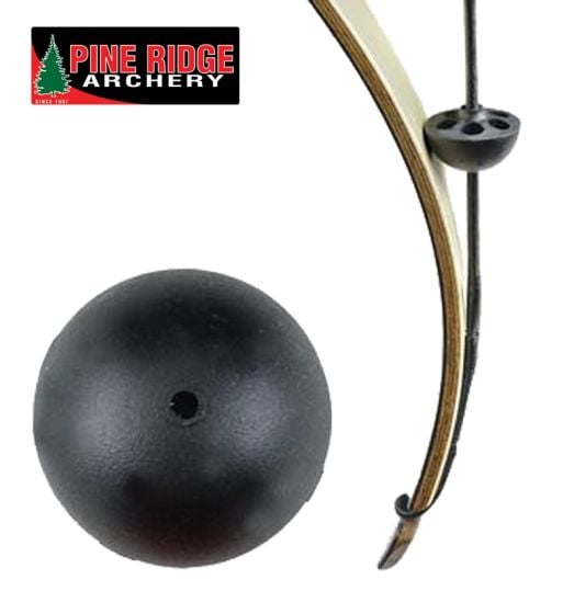 Pine Ridge-Brush-Button-Black