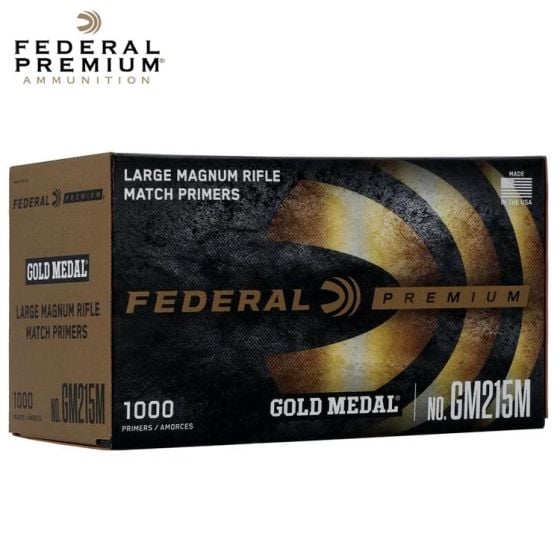 Federal Gold Medal Large Rifle Magnum Match Primers 1000/pk