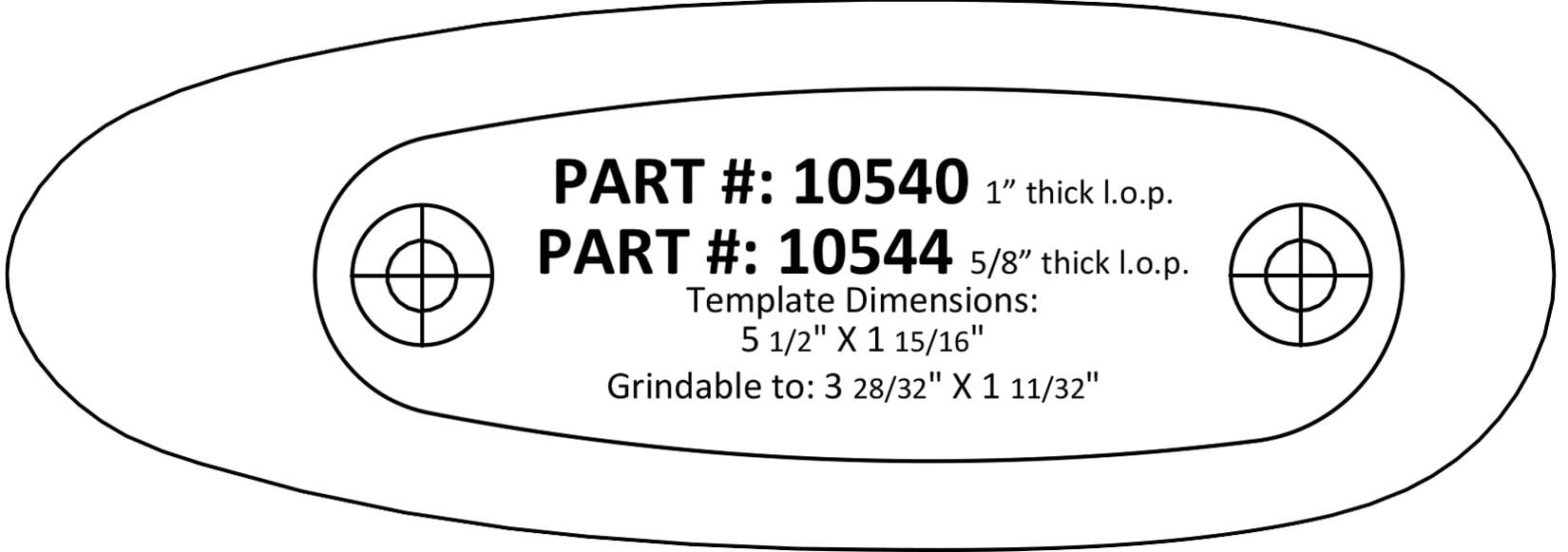 Limbsaver LowProfile Grindtofit Recoil Pad Londero Sports