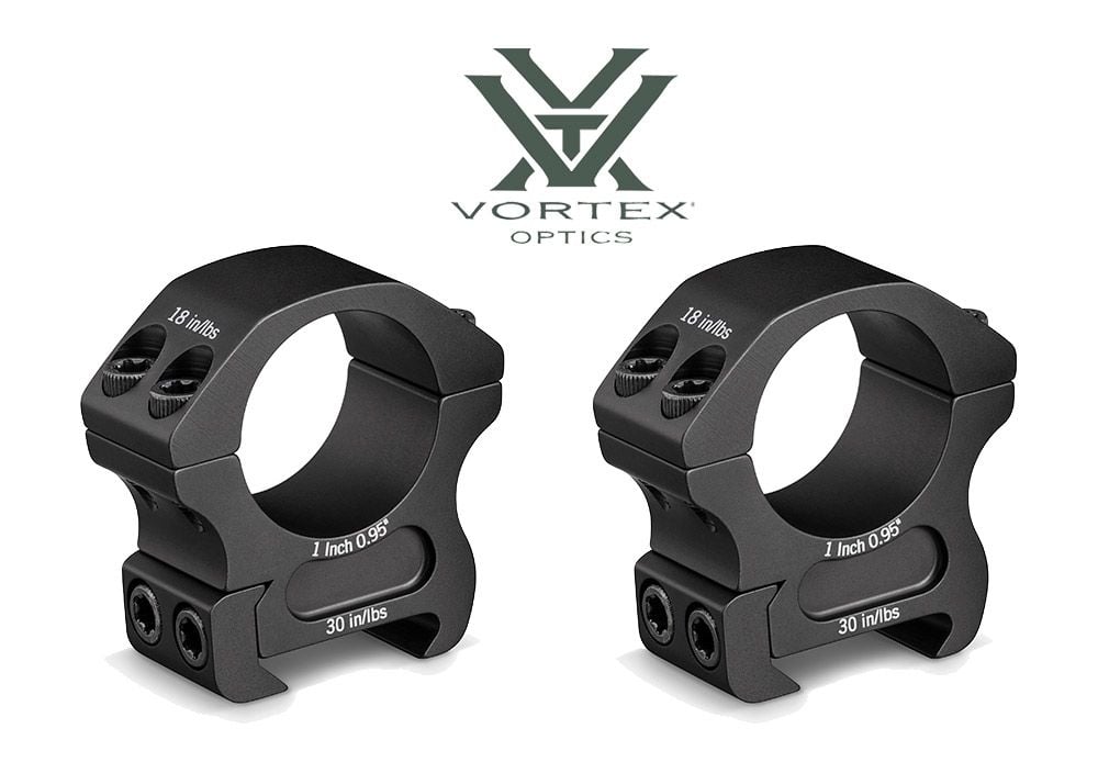 Vortex Pro Rings 1'' Medium Scope rings Londero Sports