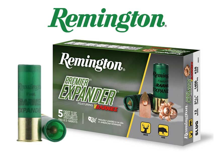 Remington Premier Expander Sabot Slug Loads 12 ga. 