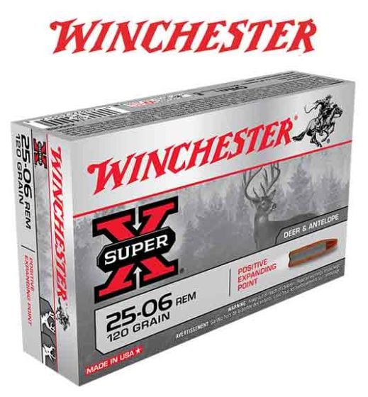 Winchester-Super-X-25-06-Rem-120-grain-Ammunitions