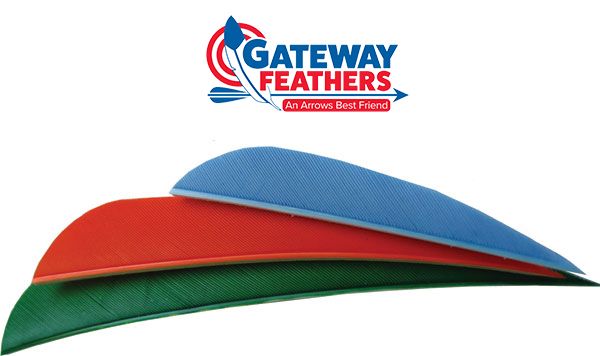 Gateway Feathers 5″ Right Wing Parabolic 100/pack