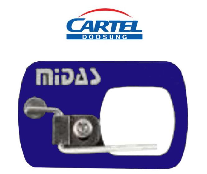 Repose-flèche-Cartel-Midas-MX-Bleu-gaucher