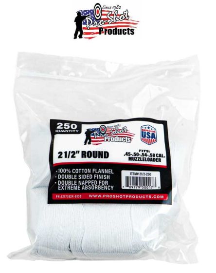 .45-58Cal-2.5"-Round-Patches