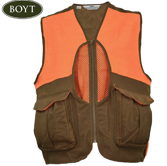 Veste Upland Boyt en Coton Ciré avec Dos en Maille