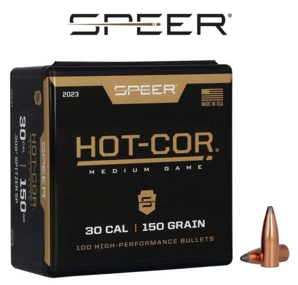 Speer-Hot-Cor-30 cal-308''-Bullets