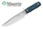 maserin-bowie-green-micarta-hunting-knife