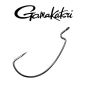 Gamakatsu Worm hooks, offset Shank EWG Black