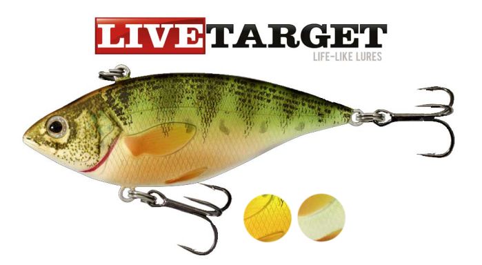 Live Target Yellow Perch 2'' Rattlebait