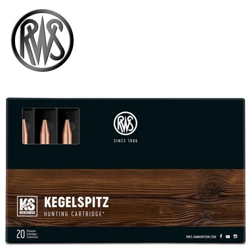 Munitions RWS KS 7x57 R 162 gr 20/pqt