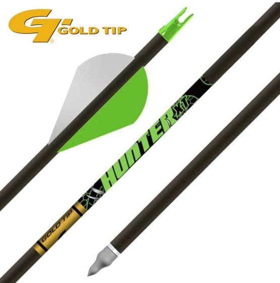 Flèches de Chasse Gold Tip Hunter XT 500 6/pqt