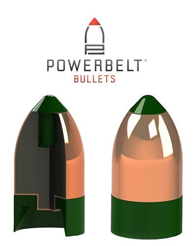PowerBelt AeroTip Copper Bullets 245 Gr. 15/Pack
