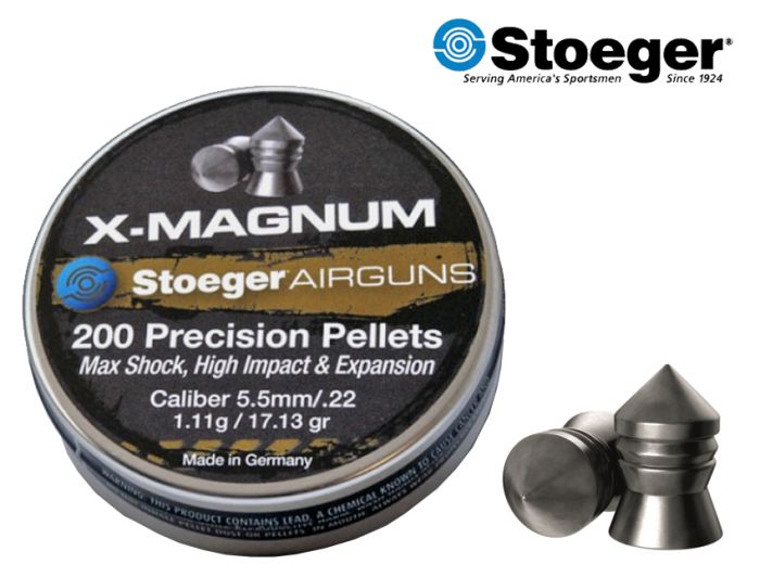 Plombs Stoeger X-Magnum .22 200/pqt