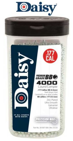 BBs Daisy PrecisionMax .177 4000/pqt