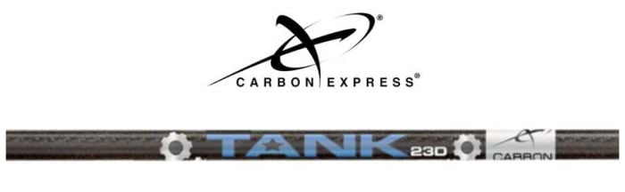 Tubes-flèche-cible-Carbon-Express-Tank-23D