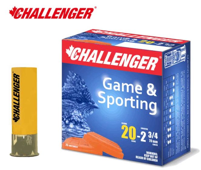 Munitions Challenger 20 ga 2.75'' 1 oz #7.5