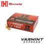 Munitions Hornady Varmint Express Rimfire 17 Mach 2 17 gr V-MAX 50/boîte