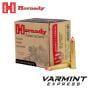Munitions Hornady Varmint Express 22 Hornet 35 gr V-MAX 25/boîte