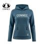 Connec Prinsta Women's Mosquito Net Hoodie Aqua