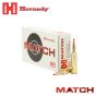 Munitions Hornady Match 6.5 Creedmoor 120 gr ELD Match 20/boîte