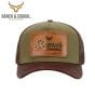 Ranch & Corral Classic Leather Patch Cap