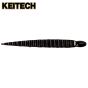 Keitech Custom Leech 3" Black Soft Bait 10/Pack